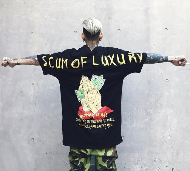 SCUM OF LUXURY Oversized T-Shirt | Premium Streetwear