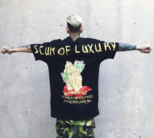 SCUM OF LUXURY Oversized T-Shirt | Premium Streetwear