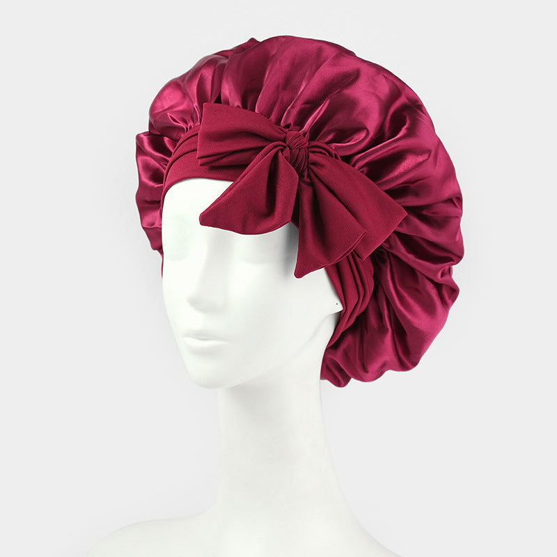 Double Layer Satin Sleep Bonnet - Protect Your Hair in Style
