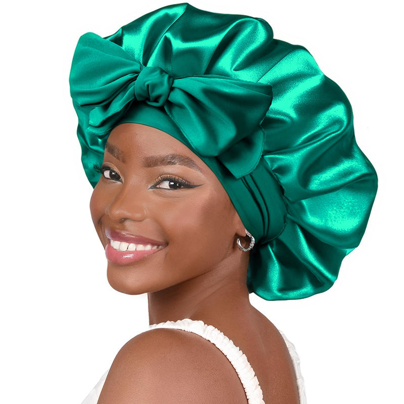 Double Layer Satin Sleep Bonnet - Protect Your Hair in Style