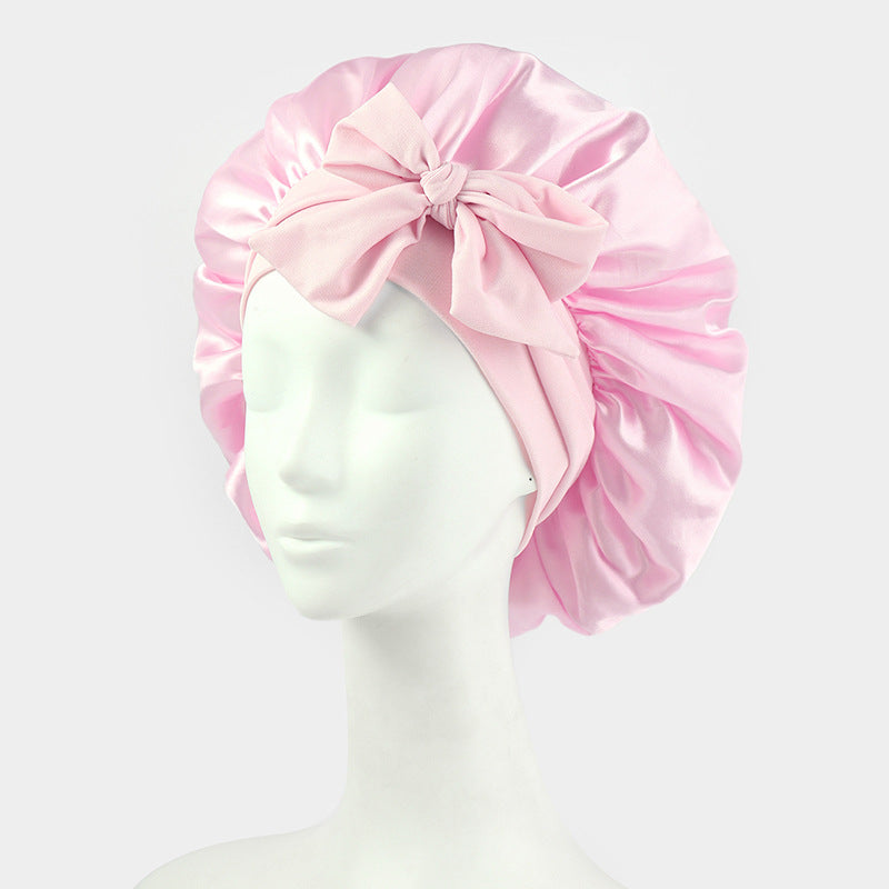 Double Layer Satin Sleep Bonnet - Protect Your Hair in Style