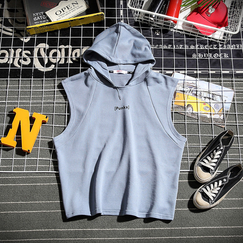 PUNK Oversized Sleeveless Hoodie | Streetwear Edition